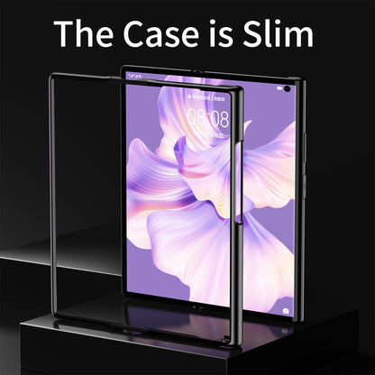 For Huawei Mate Xs 2 Bumper Frame Cover Scratch-Resistant PC +TPU Raised Edge Protection Folding Case