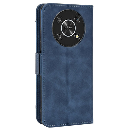 For Honor X9 4G/5G/Magic4 Lite 4G/5G/X30 5G PU Leather Flip Stand Case Magnetic Closure Multi-Card Slot Holder Wallet Cover