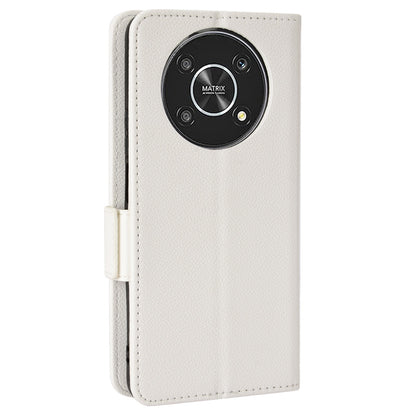 For Honor Magic4 Lite 4G/5G/X9 4G/5G/X30 5G Stand Wallet Style Flip Magnetic Litchi Texture Case Leather Phone Protector