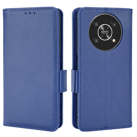 For Honor Magic4 Lite 4G/5G/X9 4G/5G/X30 5G Stand Wallet Style Flip Magnetic Litchi Texture Case Leather Phone Protector