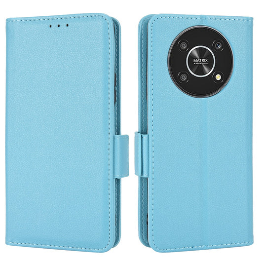 For Honor Magic4 Lite 4G/5G/X9 4G/5G/X30 5G Stand Wallet Style Flip Magnetic Litchi Texture Case Leather Phone Protector
