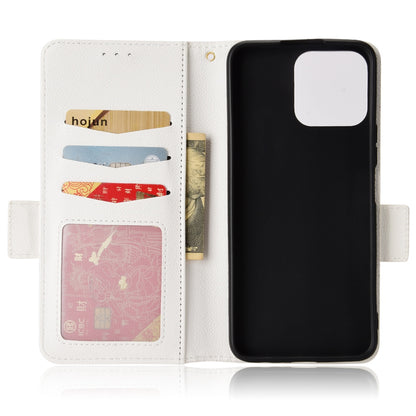 For Honor X8/X30i Litchi Texture Magnetic Folio Flip Protective Case Leather Stand Wallet Cell Phone Shell