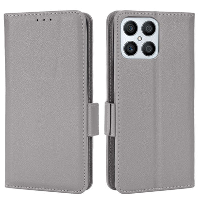 For Honor X8/X30i Litchi Texture Magnetic Folio Flip Protective Case Leather Stand Wallet Cell Phone Shell