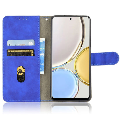 For Honor X9 5G/X30/Magic4 Lite 5G PU Leather Stand Flip Cover Skin-touch Feeling Shockproof TPU Inner Shell Wallet Phone Case