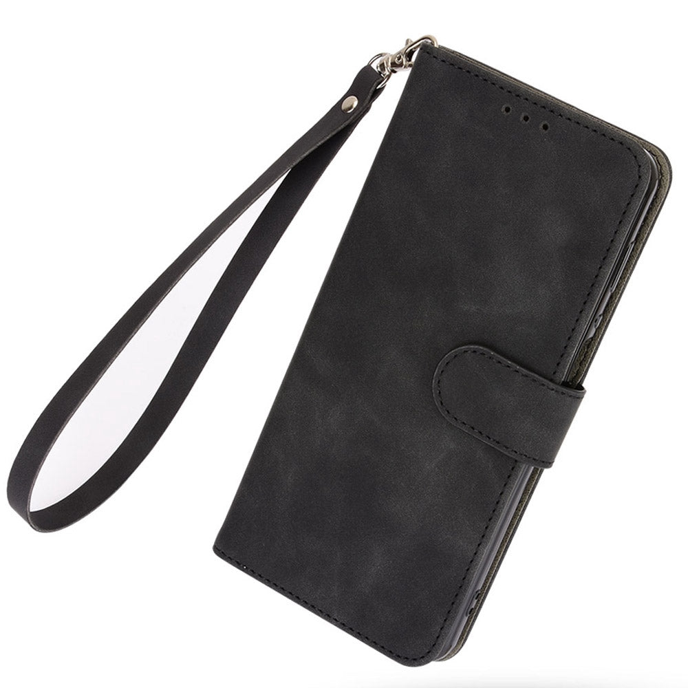 For Honor X9 5G/X30/Magic4 Lite 5G PU Leather Stand Flip Cover Skin-touch Feeling Shockproof TPU Inner Shell Wallet Phone Case