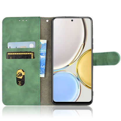 For Honor X9 5G/X30/Magic4 Lite 5G PU Leather Stand Flip Cover Skin-touch Feeling Shockproof TPU Inner Shell Wallet Phone Case