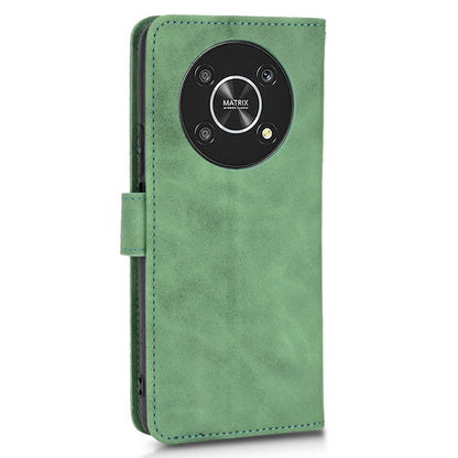 For Honor X9 5G/X30/Magic4 Lite 5G PU Leather Stand Flip Cover Skin-touch Feeling Shockproof TPU Inner Shell Wallet Phone Case
