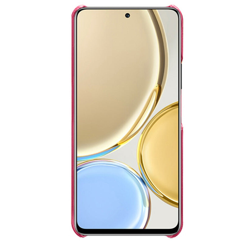 For Honor X30/Magic4 Lite 5G/X9 4G/5G Phone Case with Two Card Slots Wear-resistant PU Leather Coated Hard PC Protector Cover