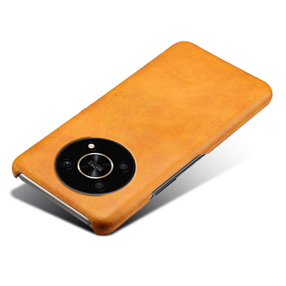 For Honor X30/Magic4 Lite 5G/X9 5G/X9 4G Slim Thin Phone Cover Scratch-resistant Textured PU Leather Coated PC Phone Case
