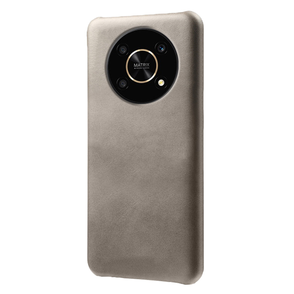 For Honor X30/Magic4 Lite 5G/X9 5G/X9 4G Slim Thin Phone Cover Scratch-resistant Textured PU Leather Coated PC Phone Case