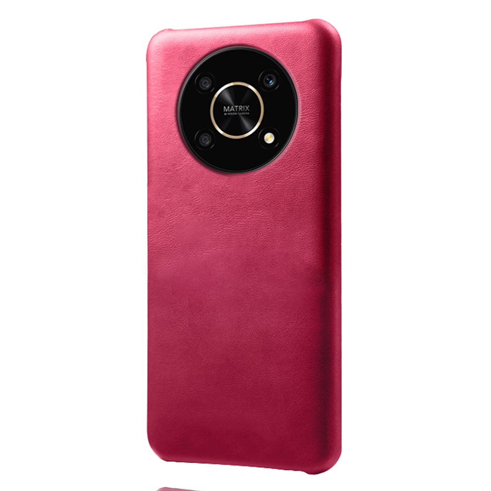 For Honor X30/Magic4 Lite 5G/X9 5G/X9 4G Slim Thin Phone Cover Scratch-resistant Textured PU Leather Coated PC Phone Case