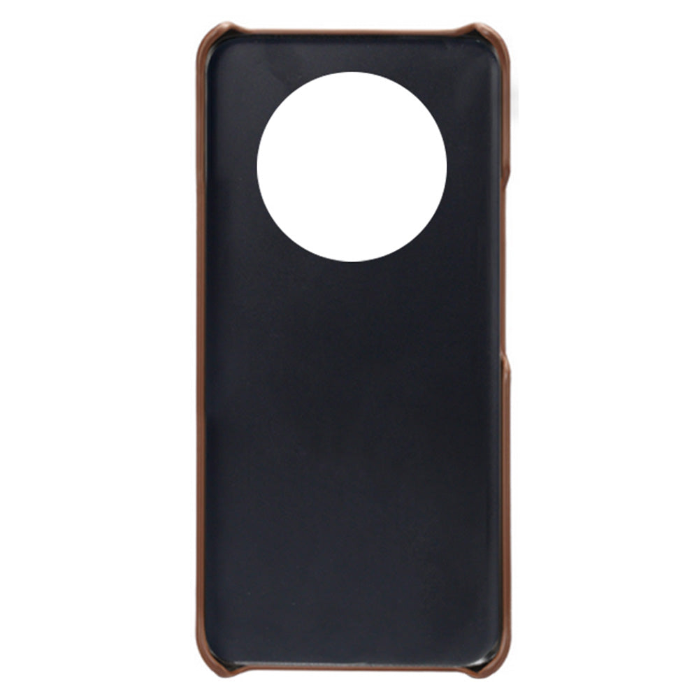 For Honor X30/Magic4 Lite 5G/X9 5G/X9 4G Slim Thin Phone Cover Scratch-resistant Textured PU Leather Coated PC Phone Case