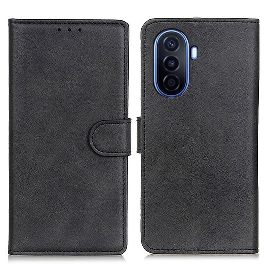 For Huawei nova Y70 Plus/Y70 4G Shockproof PU Leather Stand Phone Case Full Coverage Wallet Protective Cover