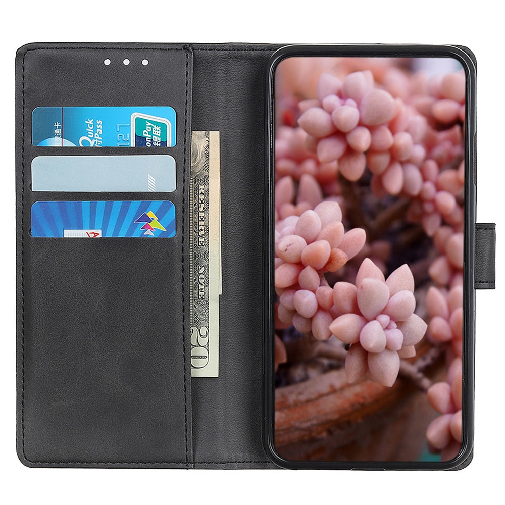 For Huawei nova Y70 Plus/Y70 4G Shockproof PU Leather Stand Phone Case Full Coverage Wallet Protective Cover