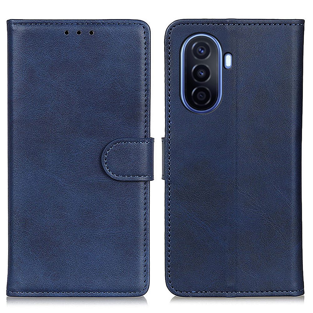 For Huawei nova Y70 Plus/Y70 4G Shockproof PU Leather Stand Phone Case Full Coverage Wallet Protective Cover