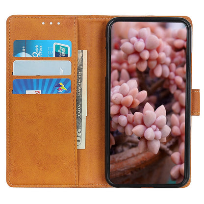 For Huawei nova Y70 Plus/Y70 4G Shockproof PU Leather Stand Phone Case Full Coverage Wallet Protective Cover