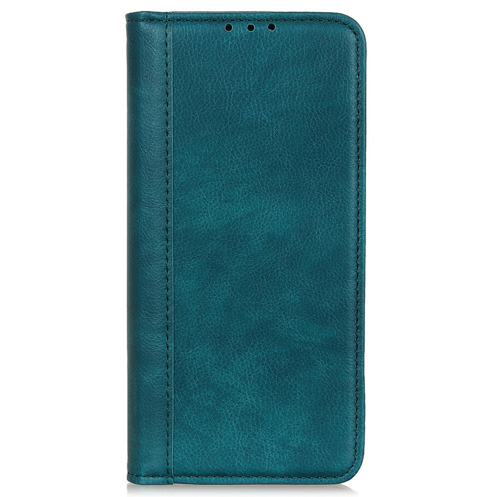 For Huawei nova Y70 4G/Y70 Plus 4G Litchi Texture Wallet Flip Cover Split Leather Stand Magnetic Closure Shockproof Folio Case