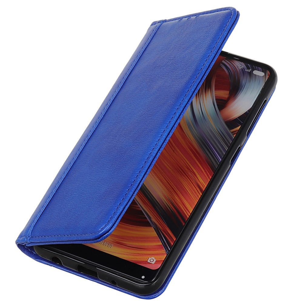 For Huawei nova Y70 4G/Y70 Plus 4G Litchi Texture Wallet Flip Cover Split Leather Stand Magnetic Closure Shockproof Folio Case