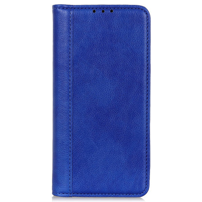 For Huawei nova Y70 4G/Y70 Plus 4G Litchi Texture Wallet Flip Cover Split Leather Stand Magnetic Closure Shockproof Folio Case