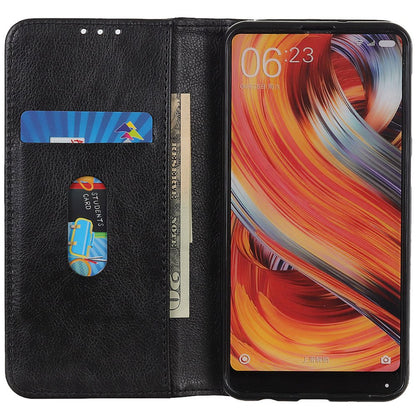 For Huawei nova Y70 4G/Y70 Plus 4G Litchi Texture Wallet Flip Cover Split Leather Stand Magnetic Closure Shockproof Folio Case
