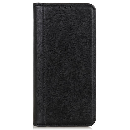For Huawei nova Y70 4G/Y70 Plus 4G Litchi Texture Wallet Flip Cover Split Leather Stand Magnetic Closure Shockproof Folio Case