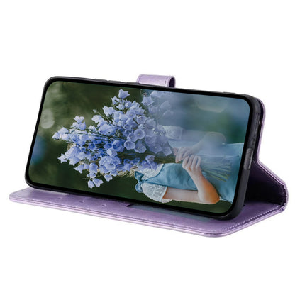 For Honor X30/X9 4G/5G Imprinted Mandala Flower Pattern Wrist Strap Wallet Case PU Leather Stand Feature Flip Cover