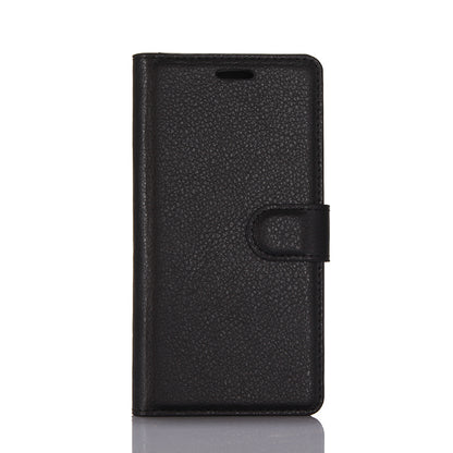 For Huawei P8 Lite (2017) / Honor 8 Lite Litchi Grain Leather Case 3 Card Holders with 1 Cash Pocket Wallet