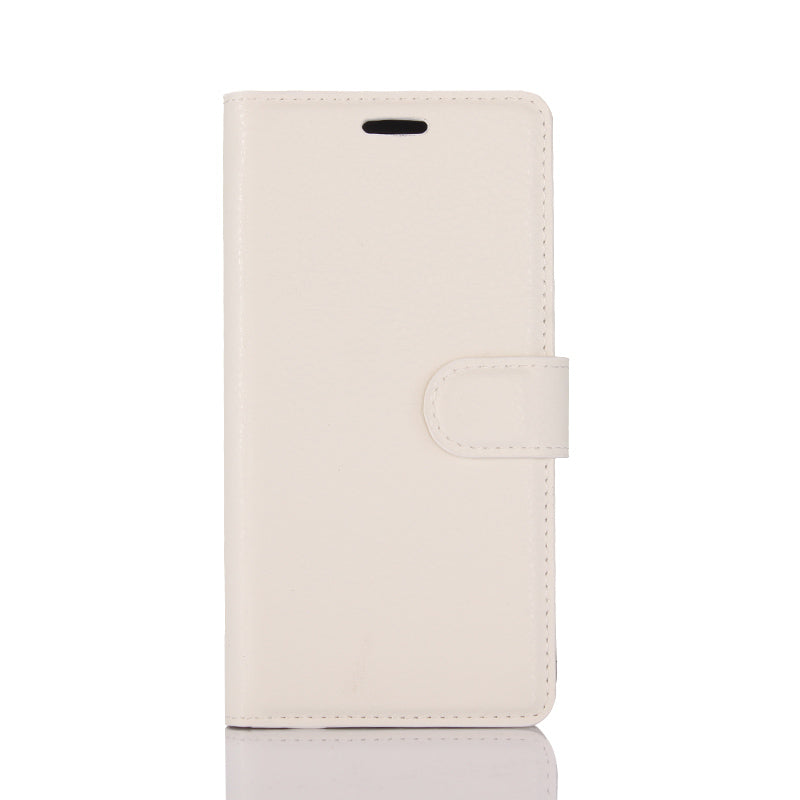 For Huawei P8 Lite (2017) / Honor 8 Lite Litchi Grain Leather Case 3 Card Holders with 1 Cash Pocket Wallet