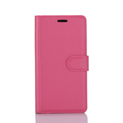 For Huawei P8 Lite (2017) / Honor 8 Lite Litchi Grain Leather Case 3 Card Holders with 1 Cash Pocket Wallet