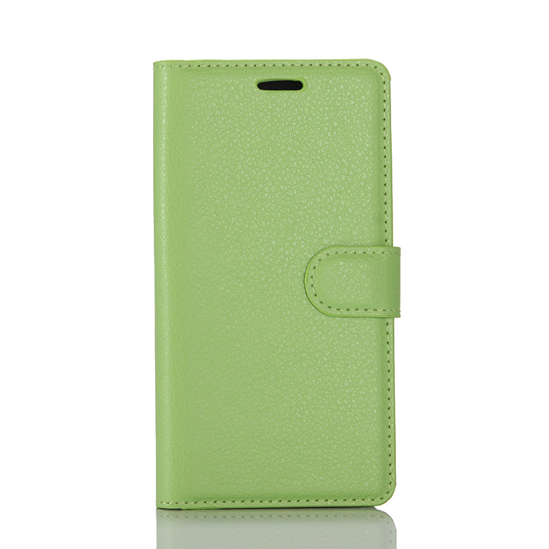 For Huawei P8 Lite (2017) / Honor 8 Lite Litchi Grain Leather Case 3 Card Holders with 1 Cash Pocket Wallet