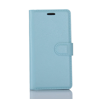For Huawei P8 Lite (2017) / Honor 8 Lite Litchi Grain Leather Case 3 Card Holders with 1 Cash Pocket Wallet