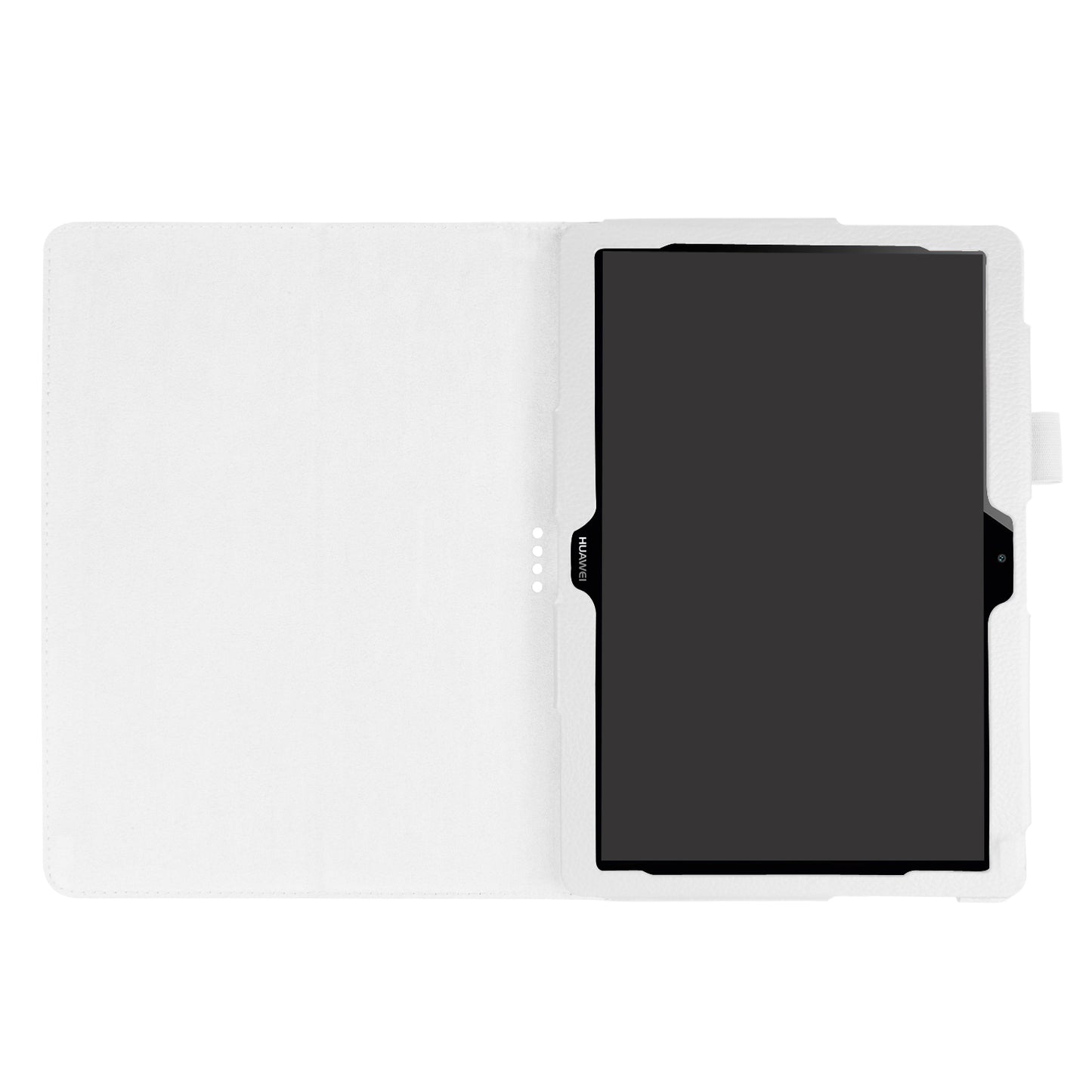 For Huawei MediaPad T3 10 Anti-Scratch Stylish Shockproof Litchi Skin Leather Case with Supporting Stand