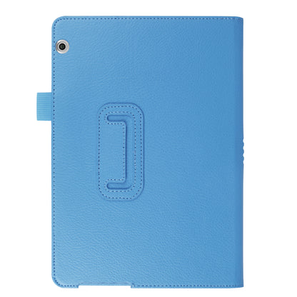 For Huawei MediaPad T3 10 Anti-Scratch Stylish Shockproof Litchi Skin Leather Case with Supporting Stand