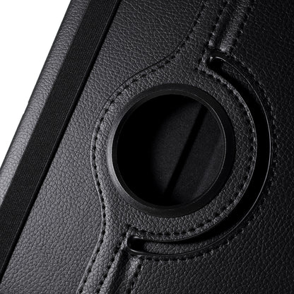 For Huawei MediaPad T3 10 Litchi Skin Leather 360 Degree Rotary Stand Multi-Angle Support Tablet Case