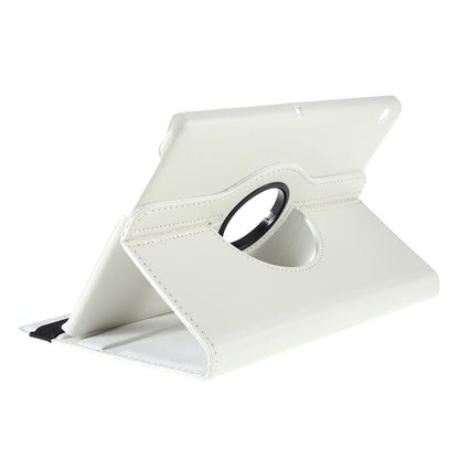 For Huawei MediaPad T3 10 Litchi Skin Leather 360 Degree Rotary Stand Multi-Angle Support Tablet Case