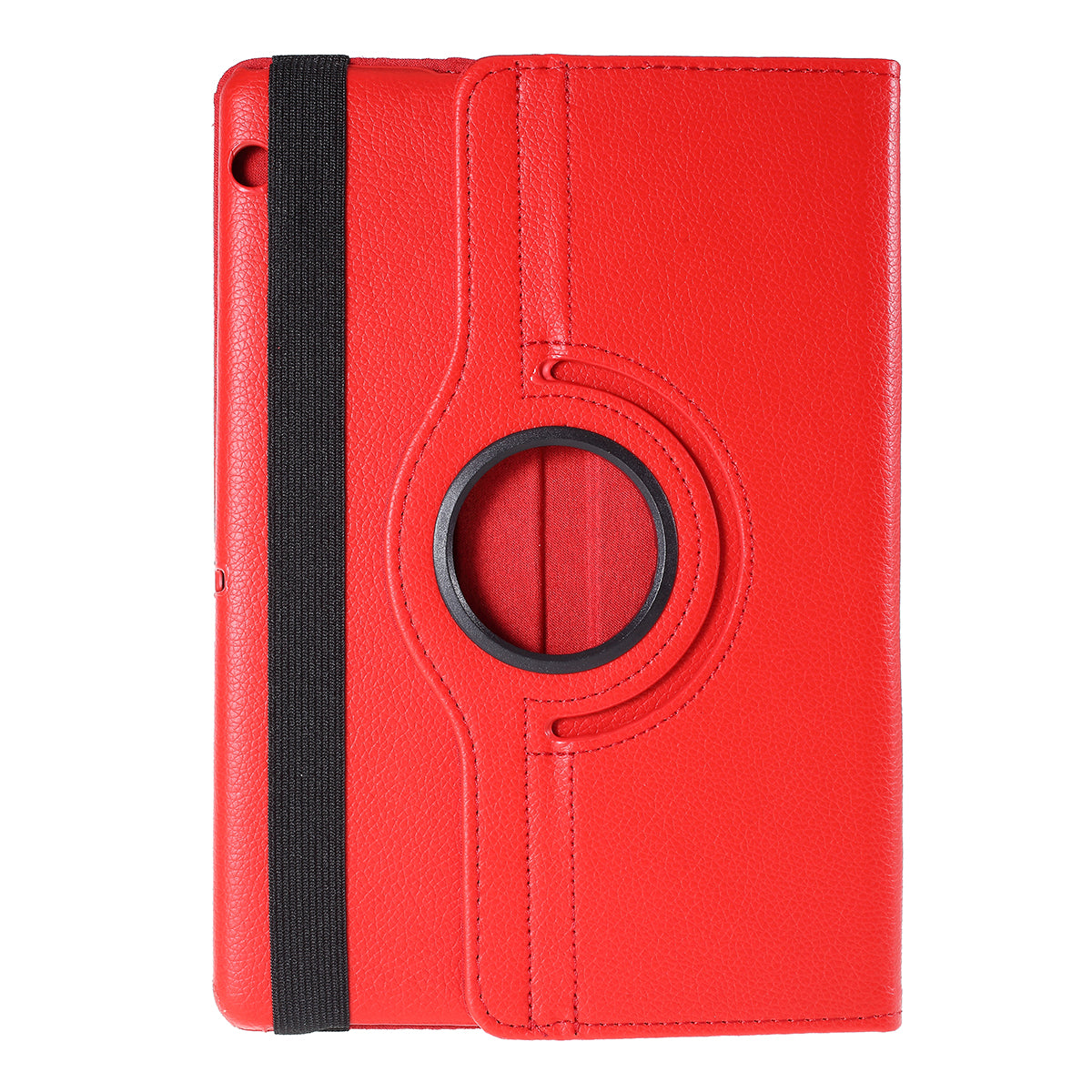 For Huawei MediaPad T3 10 Litchi Skin Leather 360 Degree Rotary Stand Multi-Angle Support Tablet Case