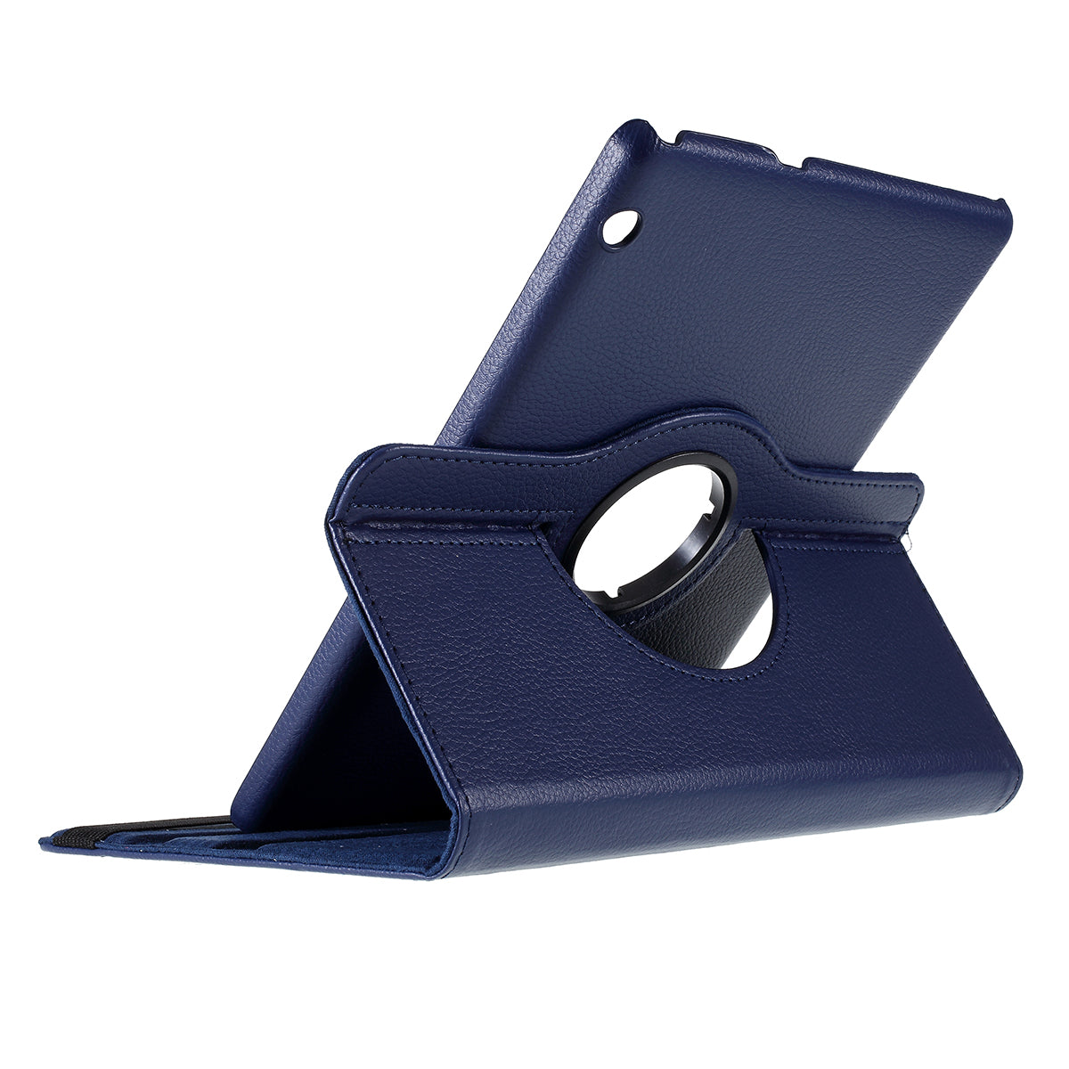 For Huawei MediaPad T3 10 Litchi Skin Leather 360 Degree Rotary Stand Multi-Angle Support Tablet Case