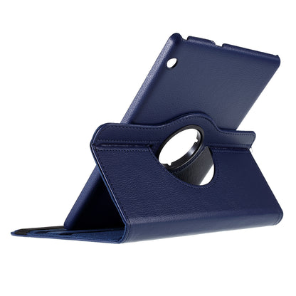 For Huawei MediaPad T3 10 Litchi Skin Leather 360 Degree Rotary Stand Multi-Angle Support Tablet Case