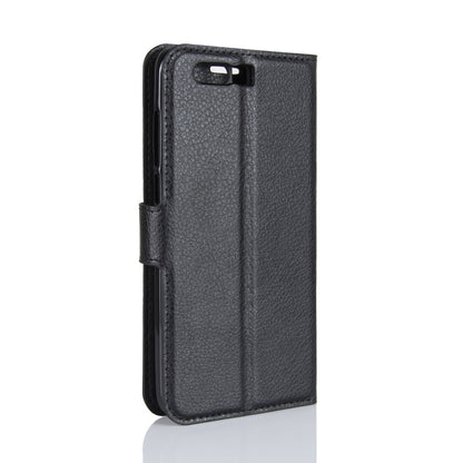 For Huawei Honor 9 Litchi Texture PU Leather Wallet Stand Phone Case Shell