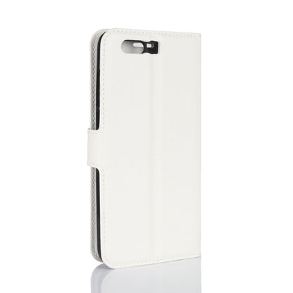 For Huawei Honor 9 Litchi Texture PU Leather Wallet Stand Phone Case Shell