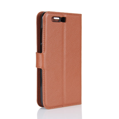 For Huawei Honor 9 Litchi Texture PU Leather Wallet Stand Phone Case Shell