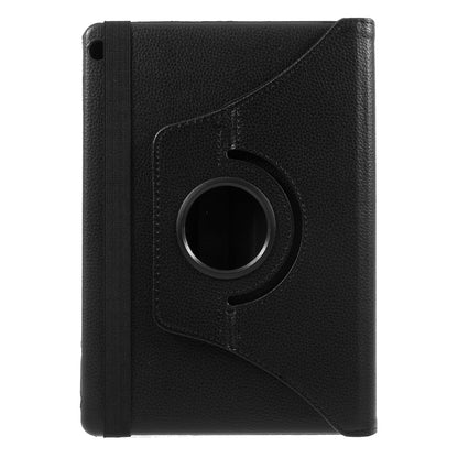 For Huawei MediaPad M3 Lite 10 (10.1 Inch) Litchi Grain 360 Degree Rotary Stand Leather Case