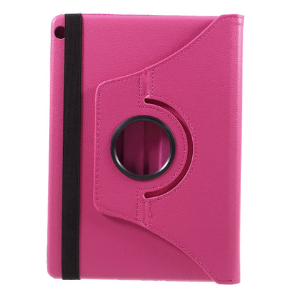 For Huawei MediaPad M3 Lite 10 (10.1 Inch) Litchi Grain 360 Degree Rotary Stand Leather Case