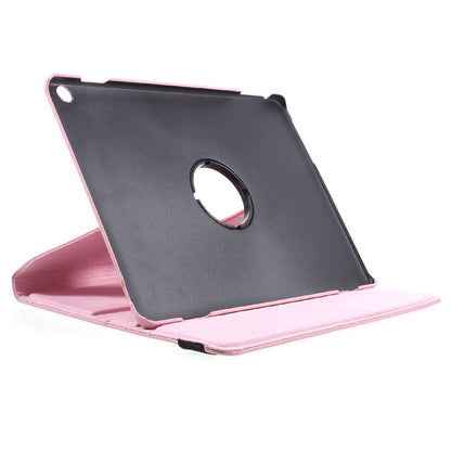 For Huawei MediaPad M3 Lite 10 (10.1 Inch) Litchi Grain 360 Degree Rotary Stand Leather Case