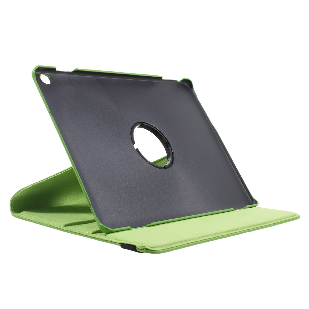 For Huawei MediaPad M3 Lite 10 (10.1 Inch) Litchi Grain 360 Degree Rotary Stand Leather Case