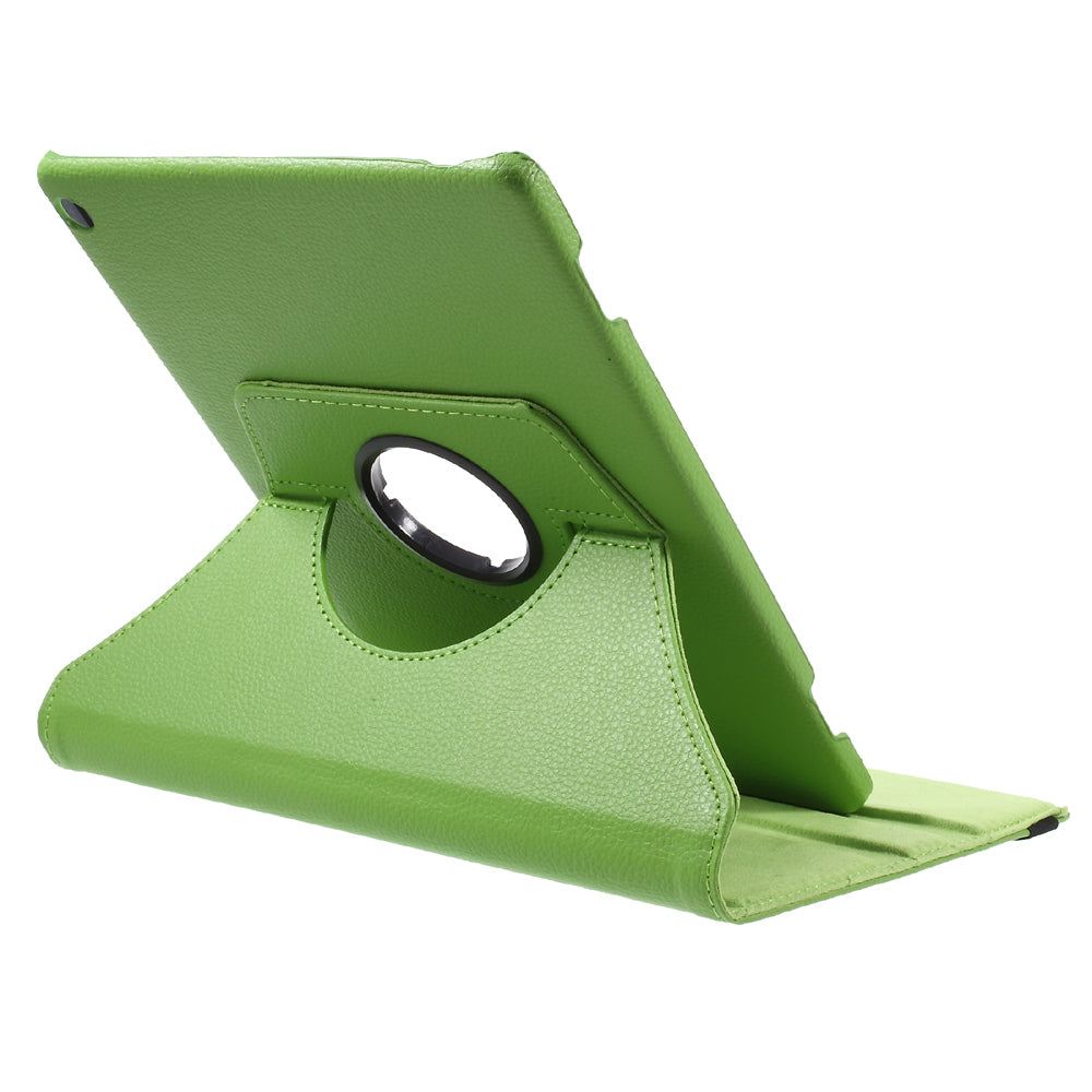 For Huawei MediaPad M3 Lite 10 (10.1 Inch) Litchi Grain 360 Degree Rotary Stand Leather Case
