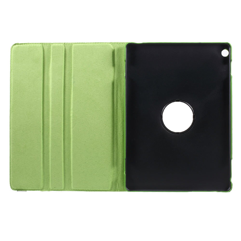 For Huawei MediaPad M3 Lite 10 (10.1 Inch) Litchi Grain 360 Degree Rotary Stand Leather Case