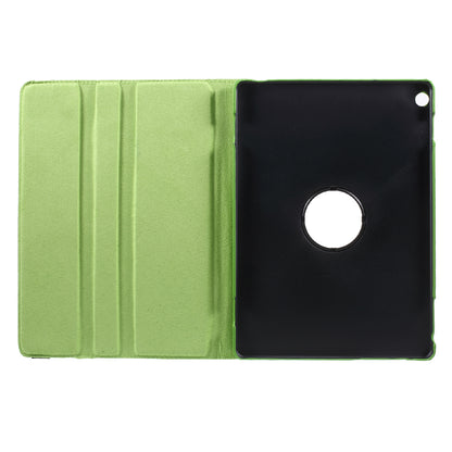 For Huawei MediaPad M3 Lite 10 (10.1 Inch) Litchi Grain 360 Degree Rotary Stand Leather Case