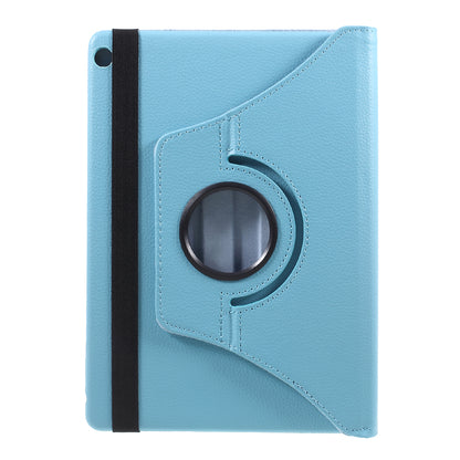 For Huawei MediaPad M3 Lite 10 (10.1 Inch) Litchi Grain 360 Degree Rotary Stand Leather Case