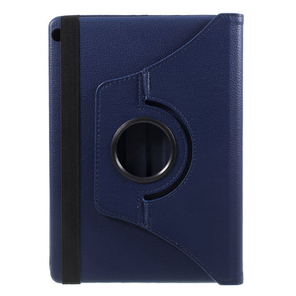 For Huawei MediaPad M3 Lite 10 (10.1 Inch) Litchi Grain 360 Degree Rotary Stand Leather Case